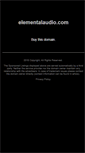 Mobile Screenshot of elementalaudio.com